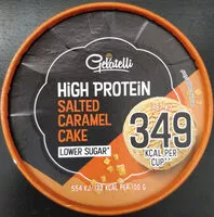 Mängden socker i High Protein Salted Caramel Cake Ice Cream