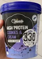 Mängden socker i High protein cookies & cream