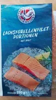 Mängden socker i Lachsforellenfilet