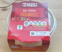Mängden socker i Red pepper houmous