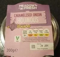 Mängden socker i Caramelised Onion Houmous