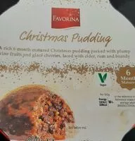 Mängden socker i Christmas pudding