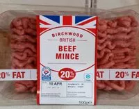 Mängden socker i Beef mince