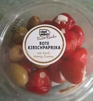 Mängden socker i Rote kirschpaprika mi sent-honig creme