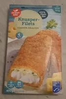 Mängden socker i Knusperfilet Edammer Krüter