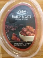 Mängden socker i Raisin & Date Cream Spread