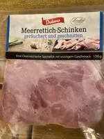 Mängden socker i Meerrettich Schinken