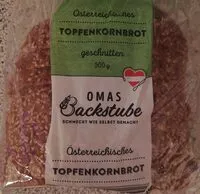 Socker och näringsämnen i Omas backstube lidl