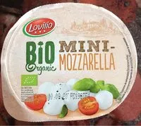 Mängden socker i Mini mozzarella