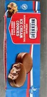 Mängden socker i Ice cream cookies chocolate