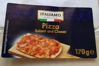 Mängden socker i Pizza salami and cheese