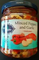 Mängden socker i Minced Peppers and Garlic