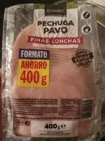 Mängden socker i Pechuga Pavo