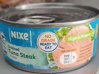 Mängden socker i Drained tuna steak