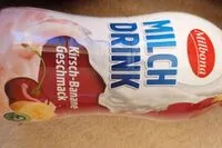 Mängden socker i Milch Drink Kirsch-Banane
