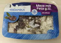 Mängden socker i Meze mit Feta