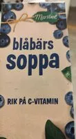 Mängden socker i Blåbärssoppa