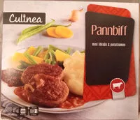 Mängden socker i Culinea Pannbiff med löksås & potatismos