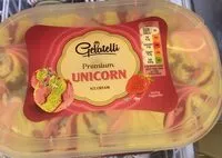 Mängden socker i Gelatelli unicorn