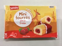 Mängden socker i Mini gâteaux fourrés fraise