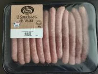 Mängden socker i Saucisses de veau