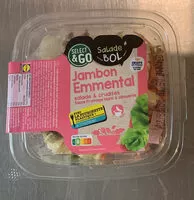 Mängden socker i Salade crudites jambon