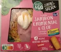 Mängden socker i Crudités Jambon emmental & oeuf Conchiglie & Torsades