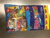 Mängden socker i party mix