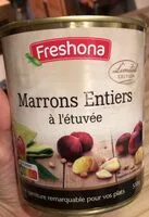 Mängden socker i Marrons entiers à l'étuvée