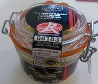 Mängden socker i Foie gras de canard