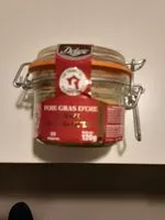 Mängden socker i Foie gras d'oie entier du Sud-Ouest