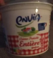 Mängden socker i Crème fraîche entière épaisse