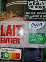 Mängden socker i Lait entier