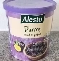 Mängden socker i Plums (dried & pitted)