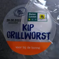 Mängden socker i kip grillworst