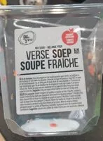 Mängden socker i Soupe fraîche