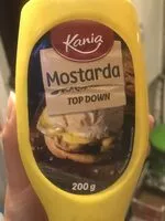 Mängden socker i Mostarda Top Down