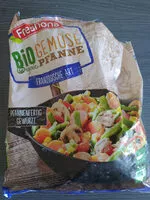 Mängden socker i Mélange de légumes assaisonné, biologique, surgelé