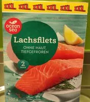 Mängden socker i Lachsfilets Ohne Haut, Tiefgefroren