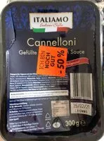 Mängden socker i Cannelloni