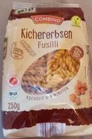 Mängden socker i Chickpea fusilli