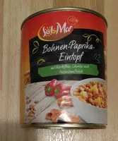 Mängden socker i Bohnen-Paprika-Eintopf