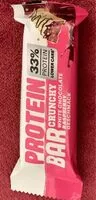 Mängden socker i Prprotein bar crunchy white chocolate raspberry otein Bar crunchy White chocolate Raspberry