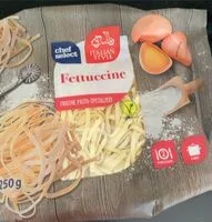 Mängden socker i Fettuccine frische pasta