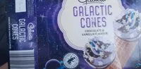 Mängden socker i Galactic cones