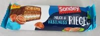 Mängden socker i Milch & Haselnuss Riegel