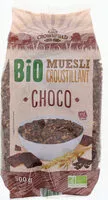 Mängden socker i Bio Muesli croustillant chocolat