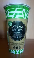 Mängden socker i Latte Haselnuss-Geschmack
