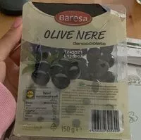 Mängden socker i Olive nere denucciolate