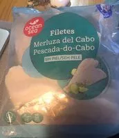 Mängden socker i Filetes de Merluza del Cabo - Sin piel